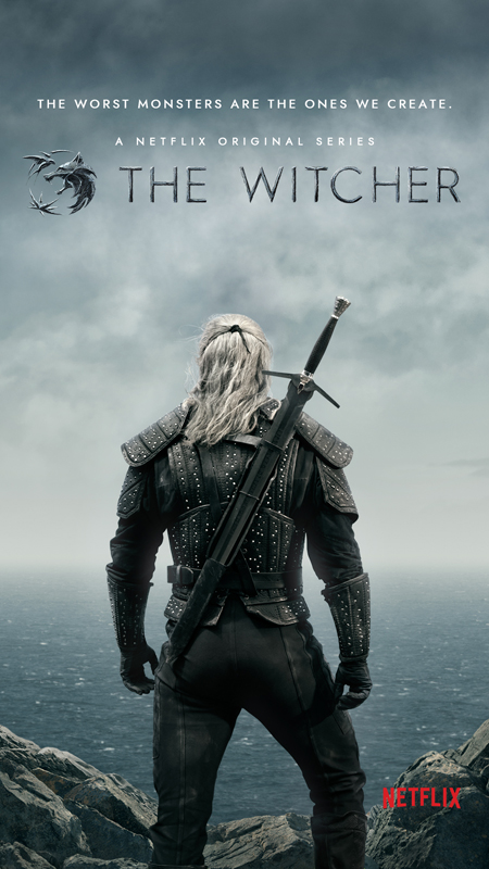 The Witcher poster.